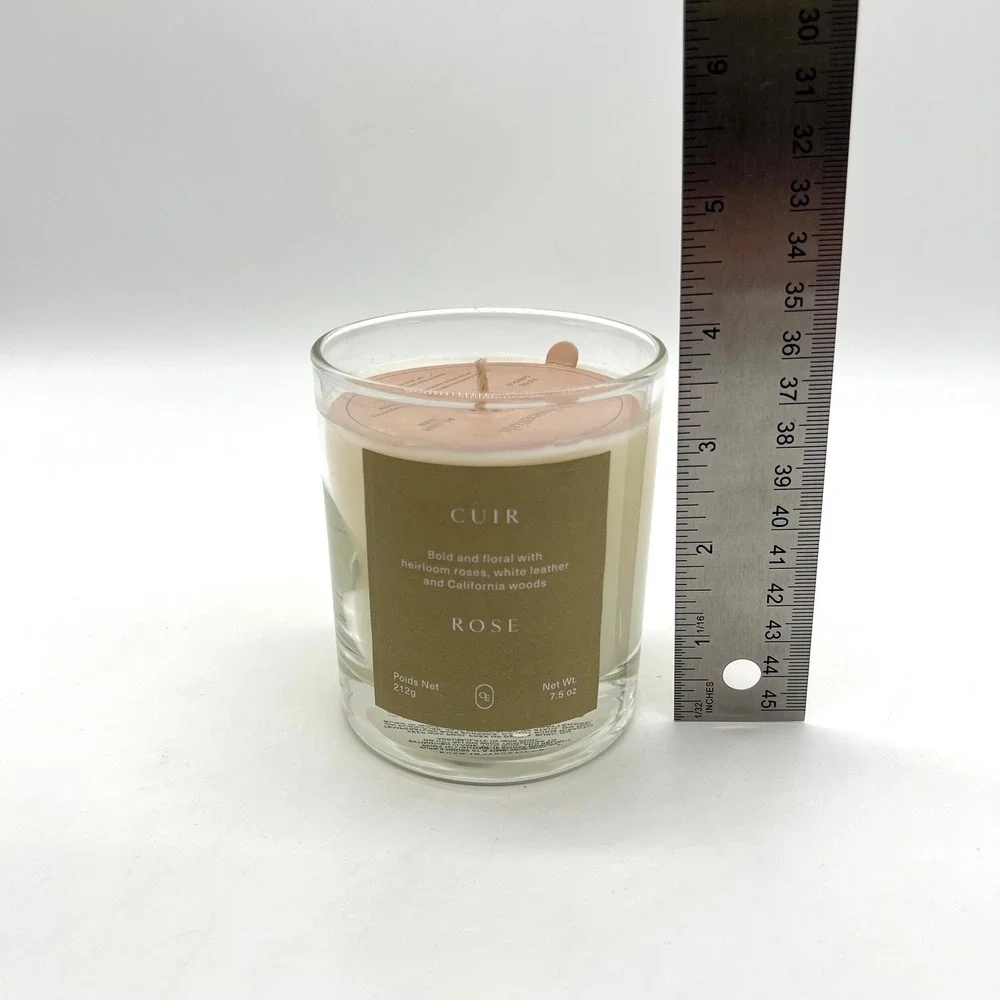Oak Essentials Santo Wood Candle Women 7.5 oz White Earthy Palo Santo Sandalwood